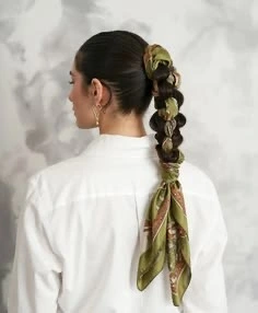 Ide Styling Rambut Dengan Scarf, Bye-bye Bad Hair Day!